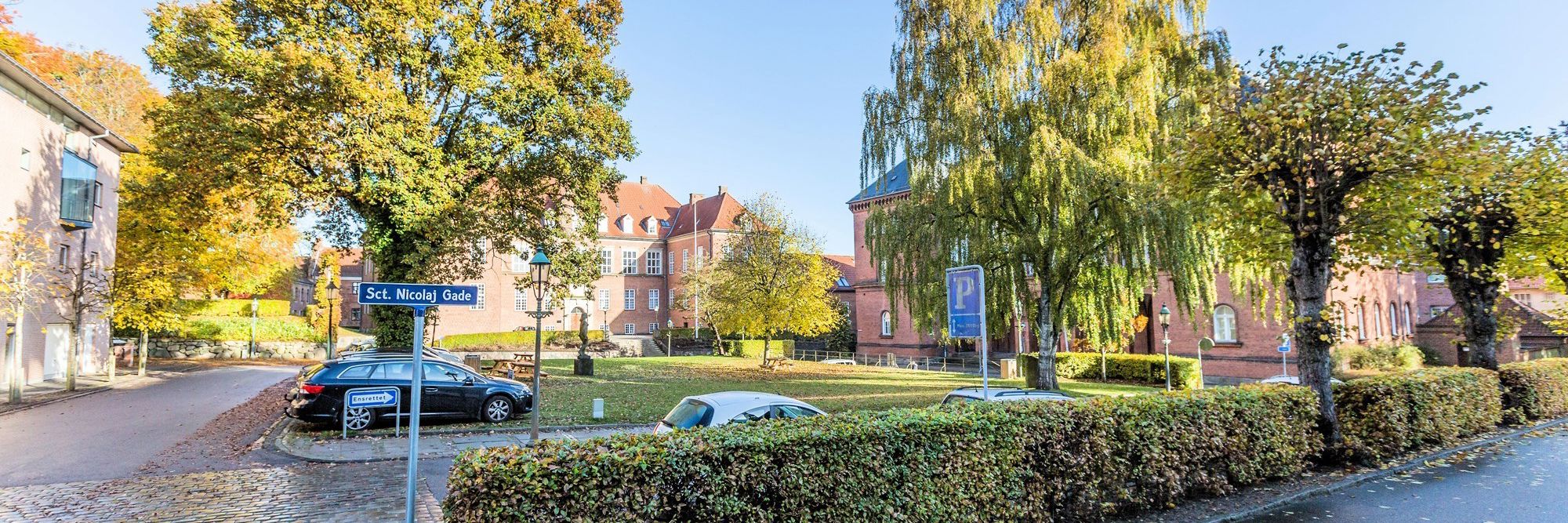 Stænderpladsen i efterårsfarver