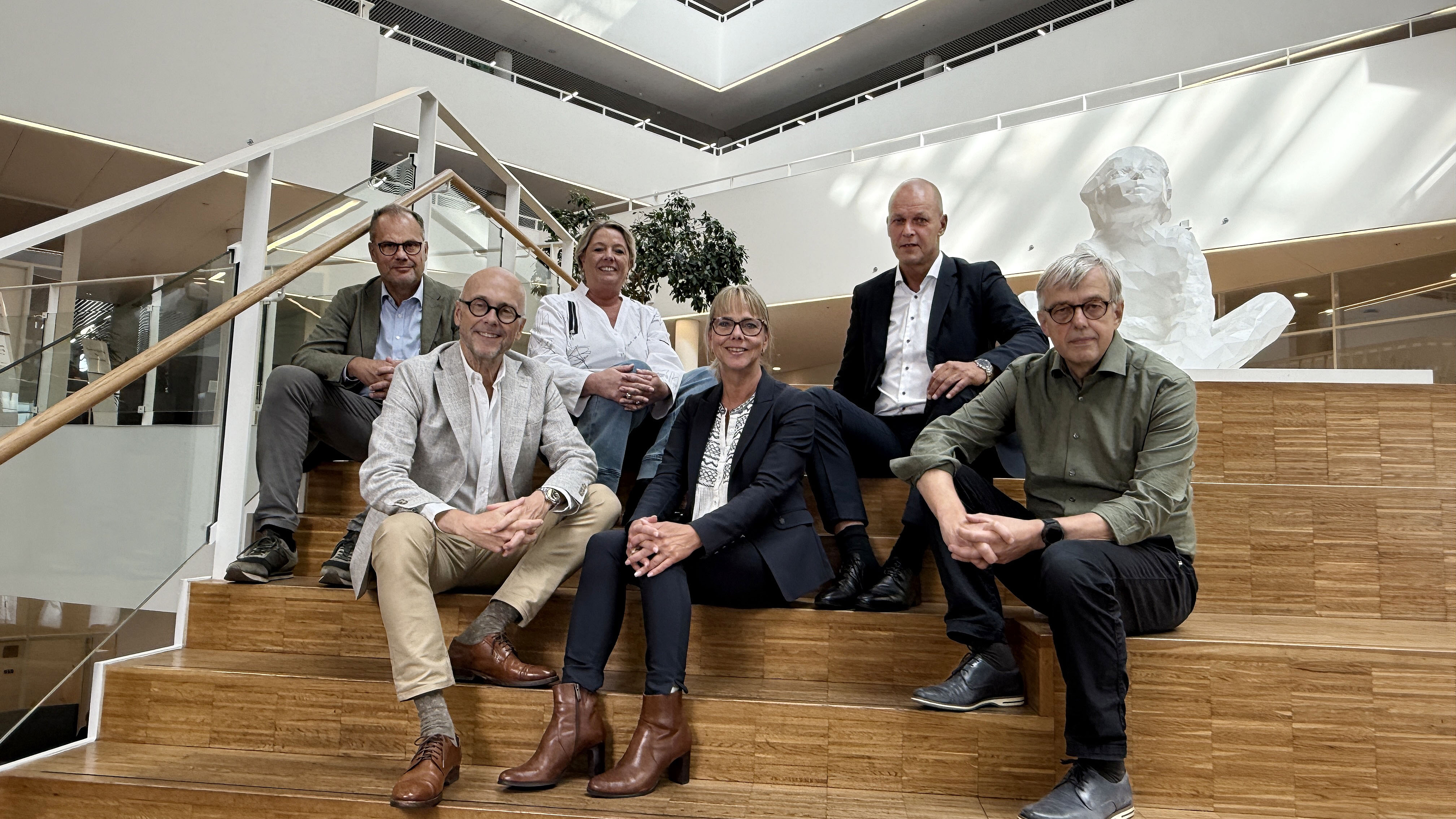 De 6 medlemmer af direktionen i Viborg Kommune