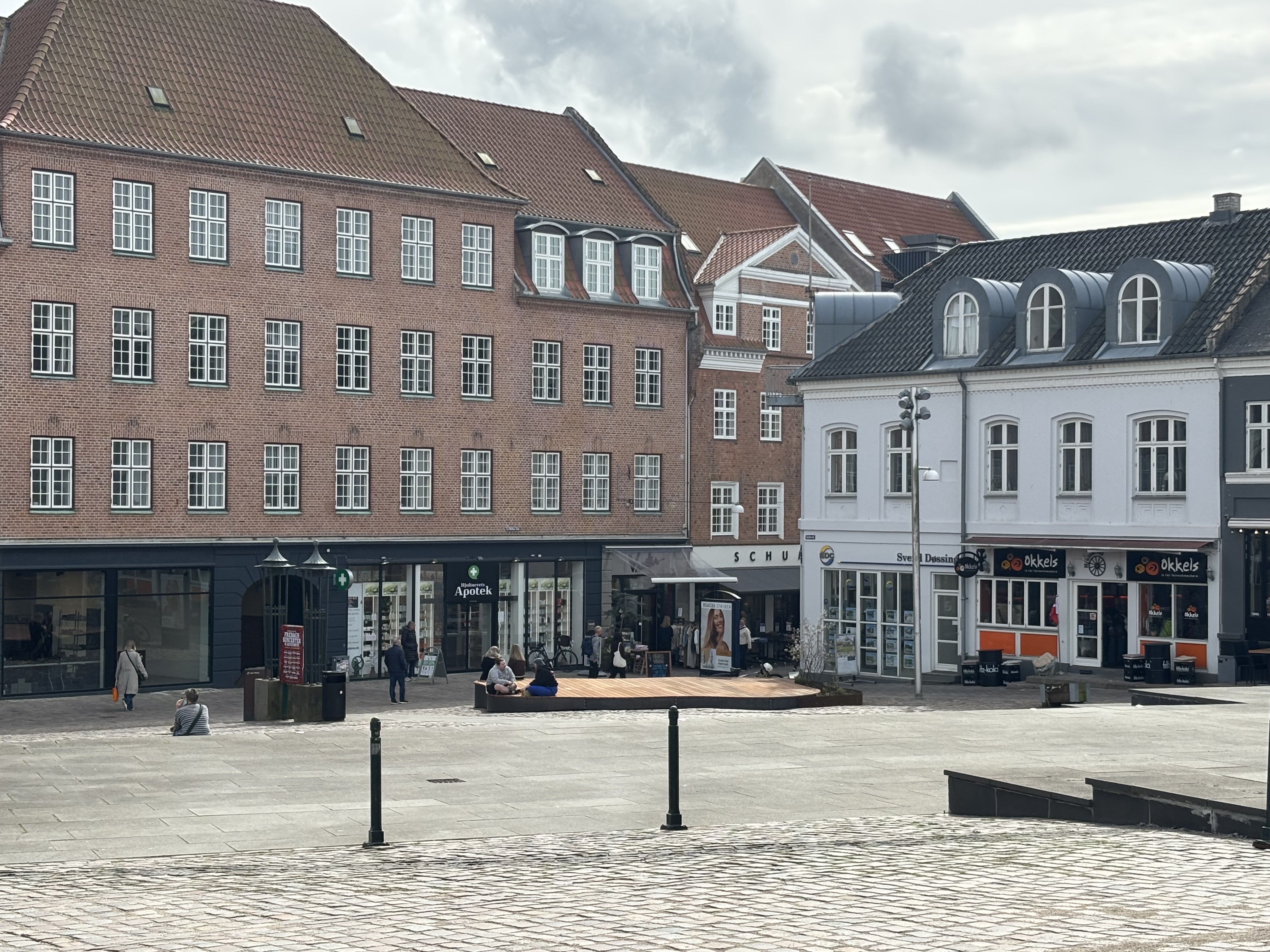 Hjultorvet set fra nordvest.