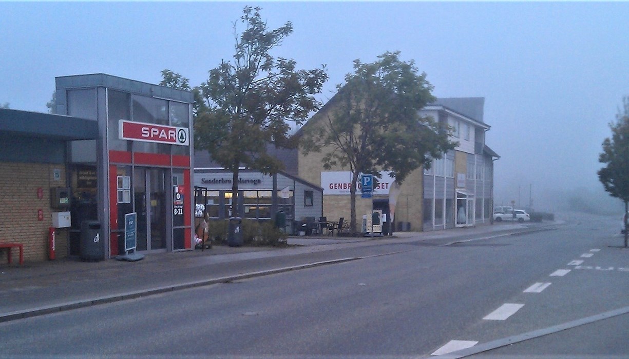 Sønderbro  - butikker.