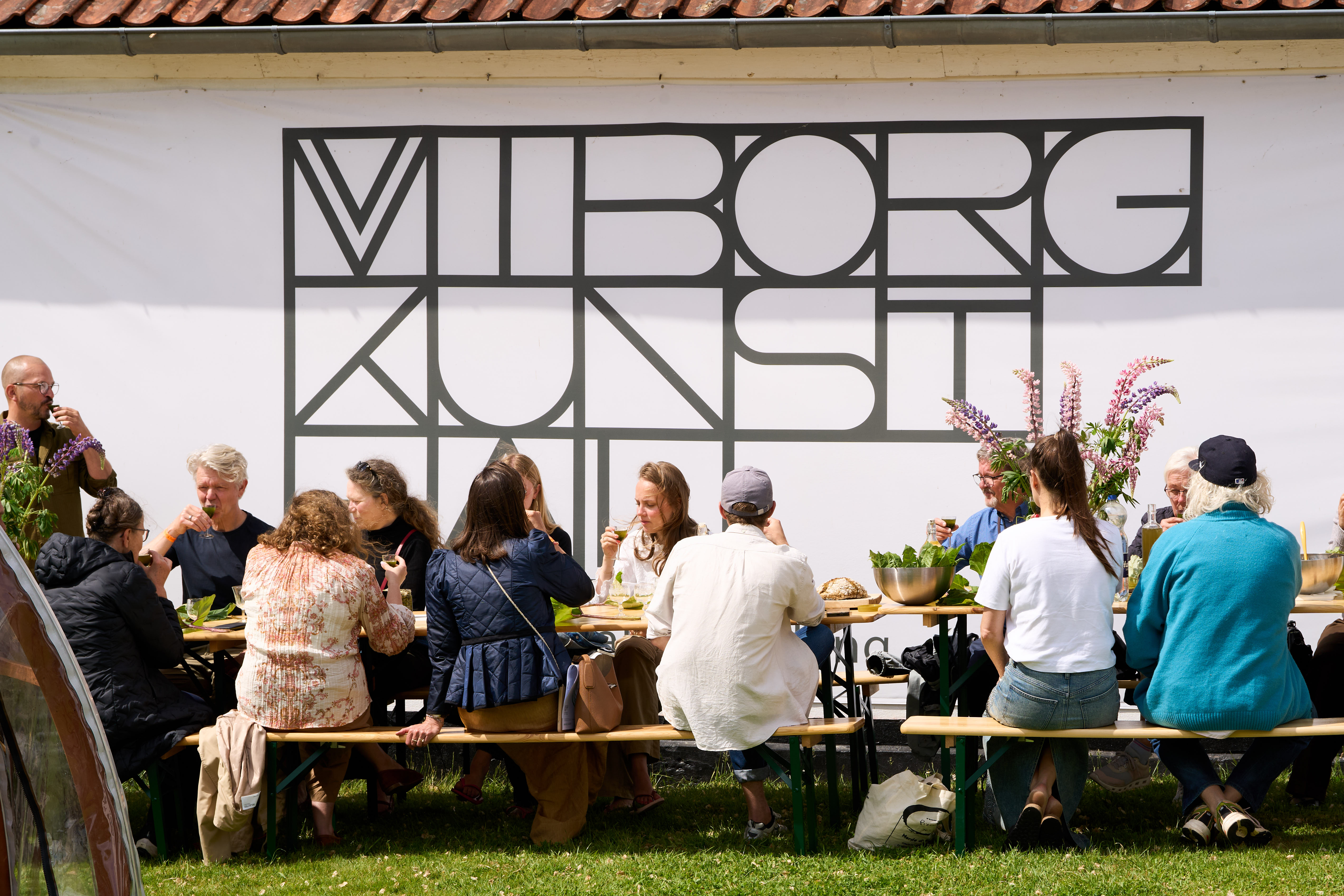 Udendørs arrangement ved Viborg Kunsthal