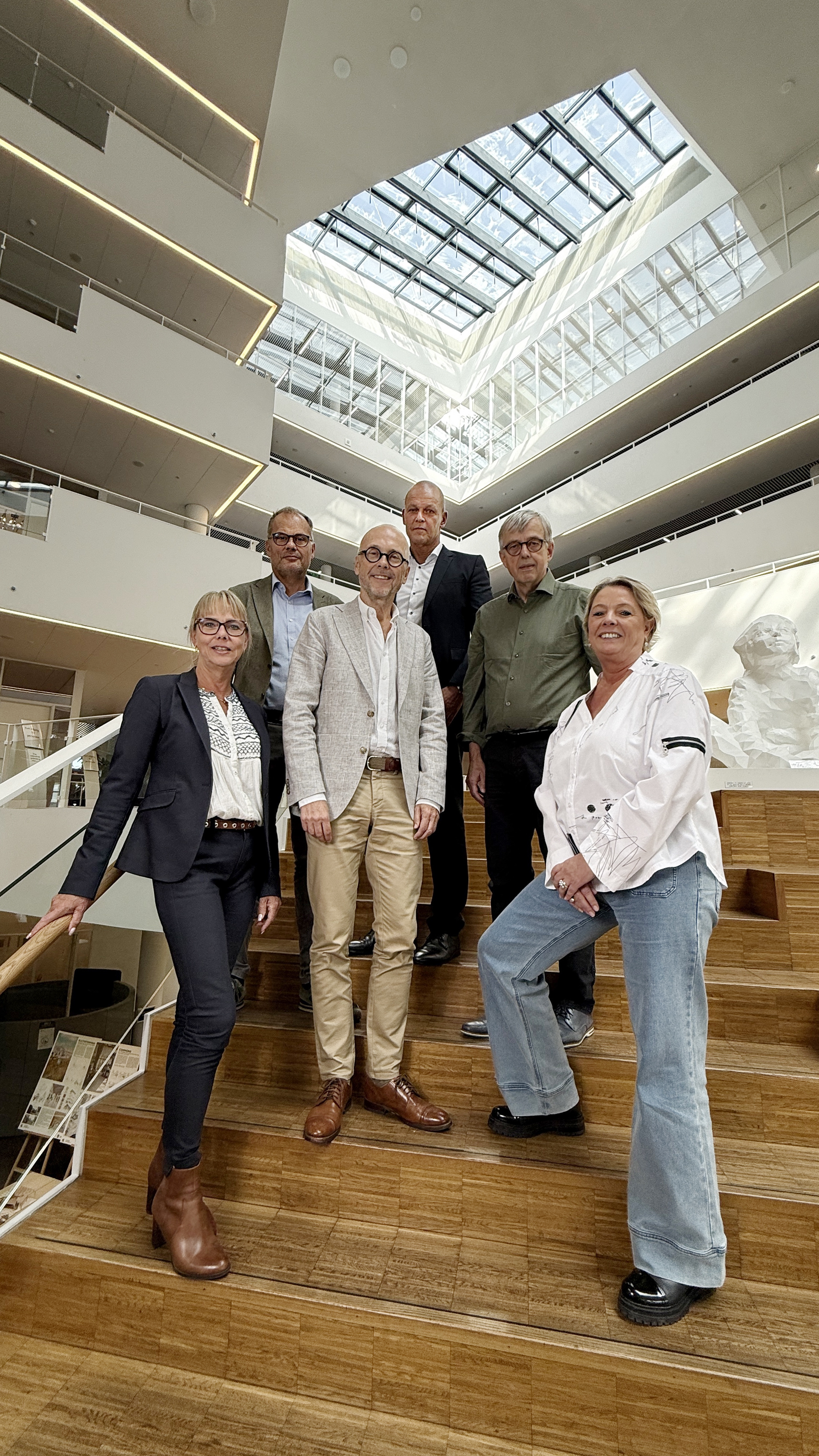De 6 medlemmer af direktionen i Viborg Kommune