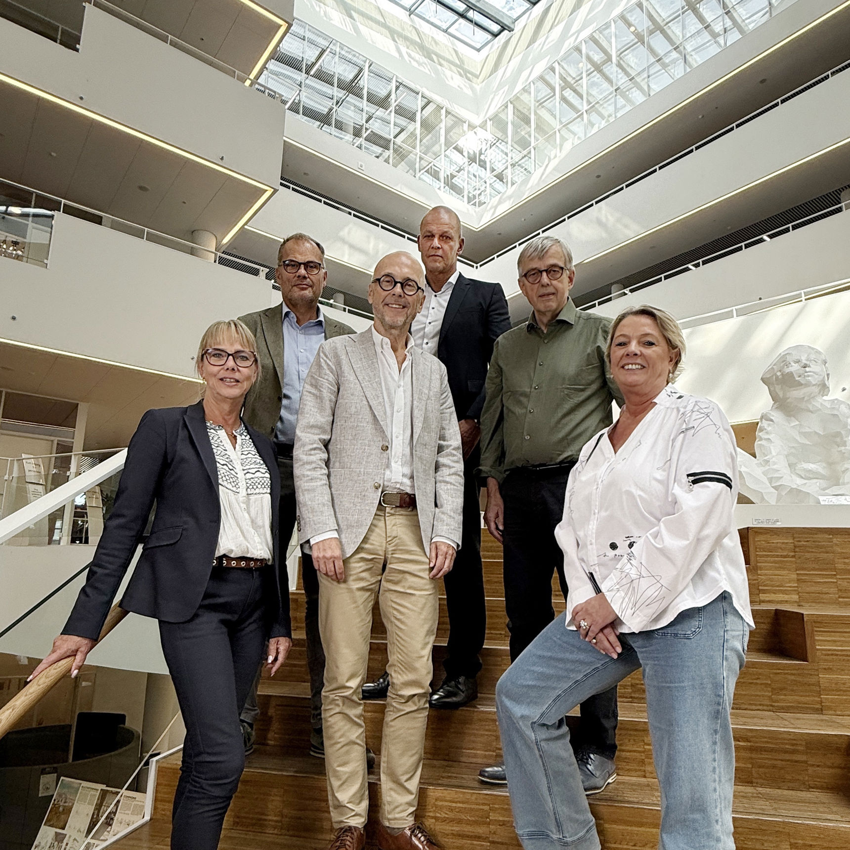 De 6 medlemmer af direktionen i Viborg Kommune
