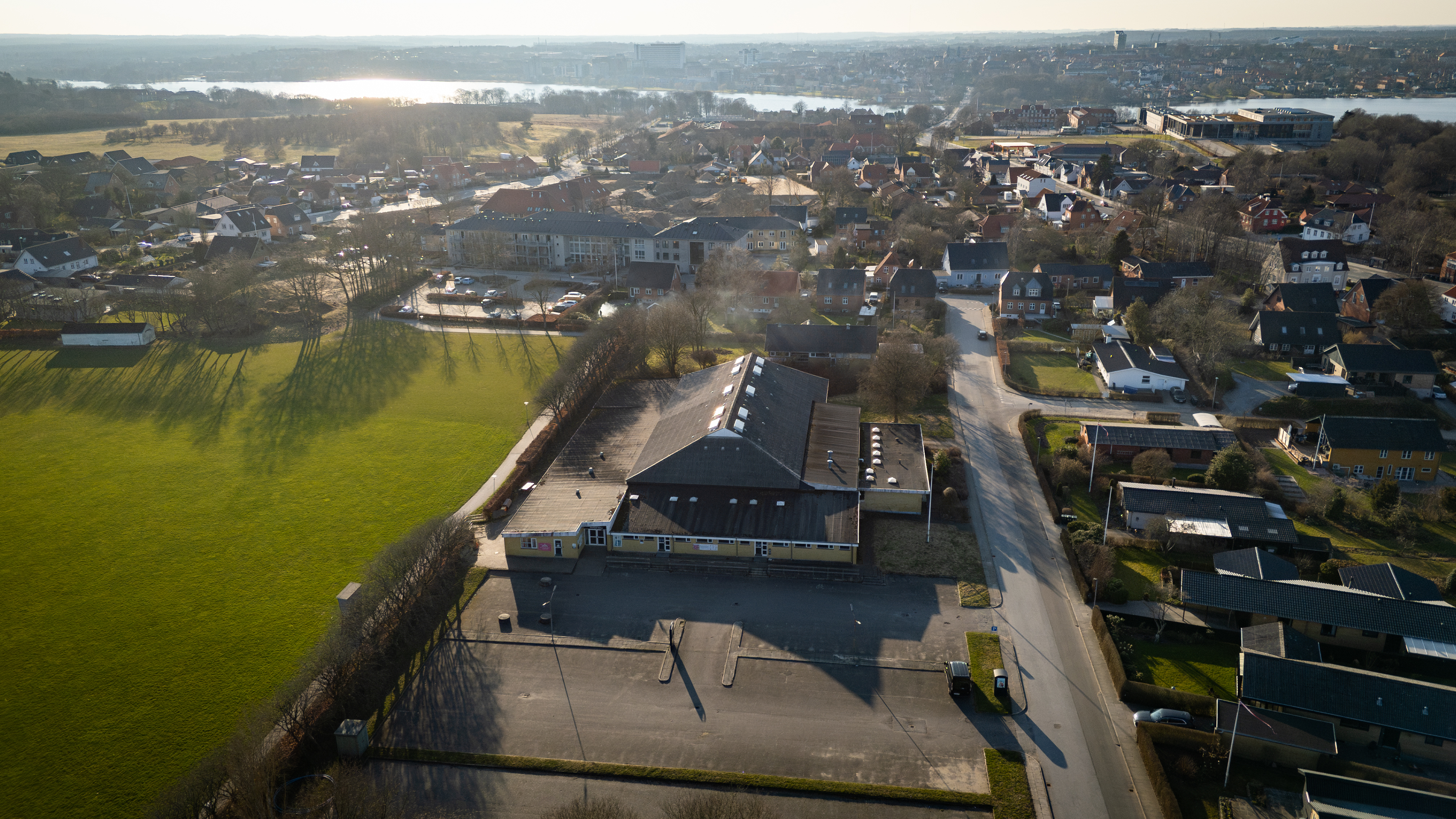 Luftfoto af Toftegårdsvej 8 og 8G