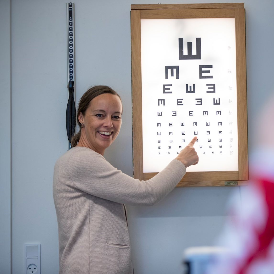 Medarbejder i sundhedsplejen