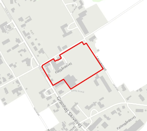 Lokalplan blandet bolig- og erhvervsområde ved Grønhøj Skivevej