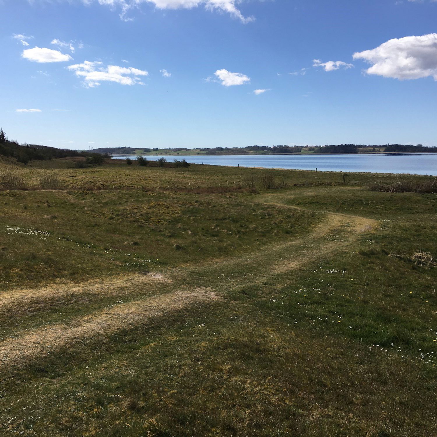 Sporet ned mod Stranden ved Lynderup