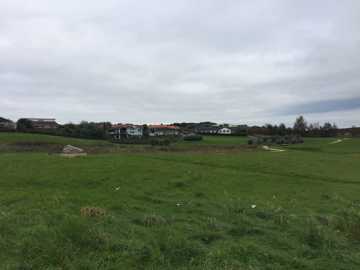 Stien på Kirkebakken er tilpasset landskabet