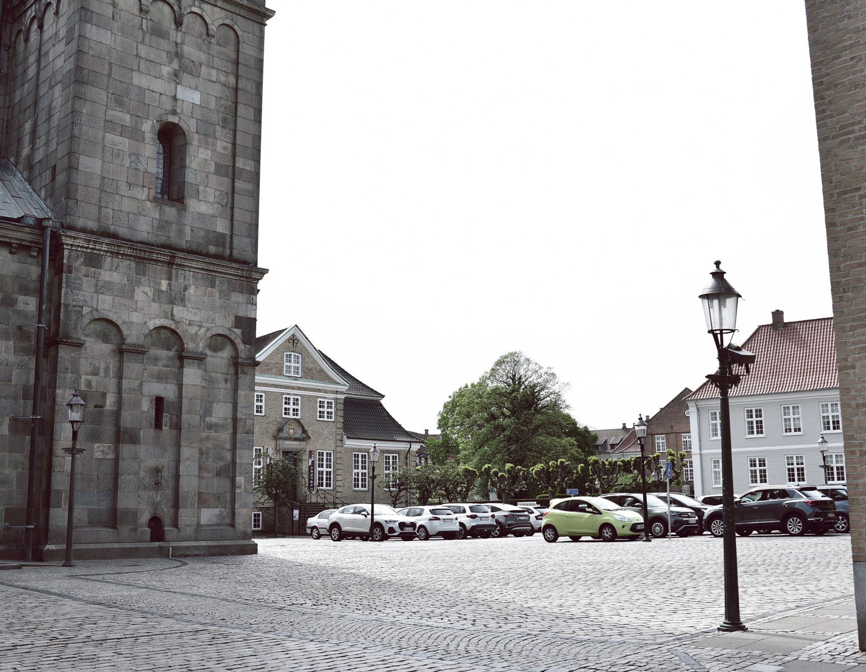 Pladsen foran Viborg Domkirke - Gammeltorv