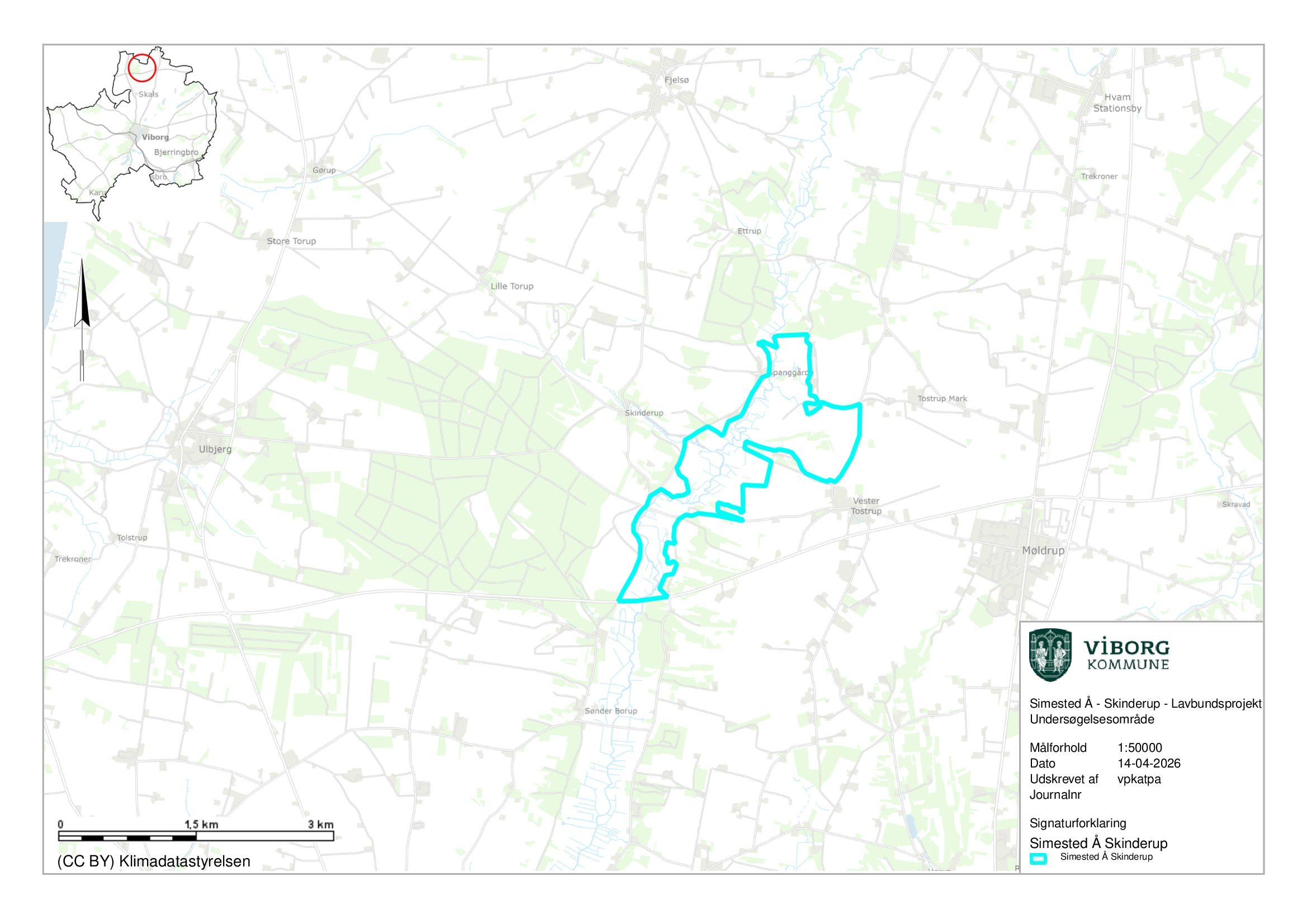 Simested Å - Skinderup