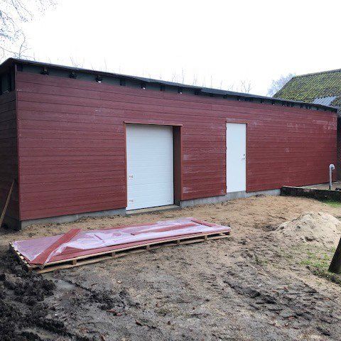 Tilbygning til Nr. Rind forsamlingshus