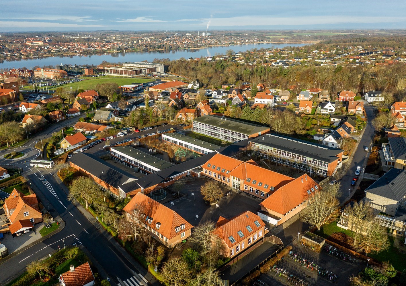 Viborg Kommune sælger nu den attraktive Overlund Skolegrund. Foto: Morten Pedersen, Viborg Stifts Folkeblad. Morten Pedersen, Viborg Stifts Folkebla