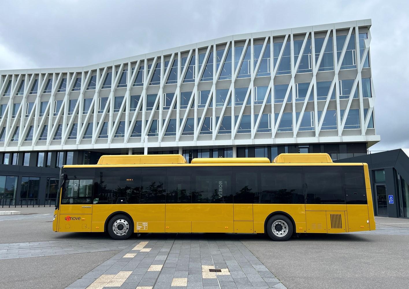 Søndag den 30. juni markeres overgangen til en ny busplan og overgang til el-busser i Viborg Kommune. Foto: Lene Bækgaard Rasmussen